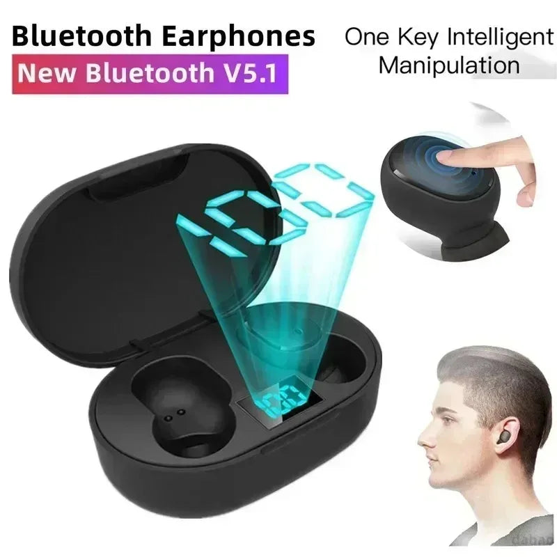 New 156 Language Bluetooth Earphones TWS Headsets DIY APP AI Translator Earbuds Wireless Headphones 10 Hours long life Displa