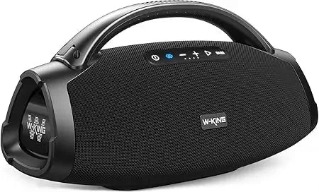 Customizable-W-KING 330W Peak Loudest Boom Box, IPX7 Waterproof Party Bluetooth Speaker With 7.5" Subwoofer, Massive Bass, Hi-Fi