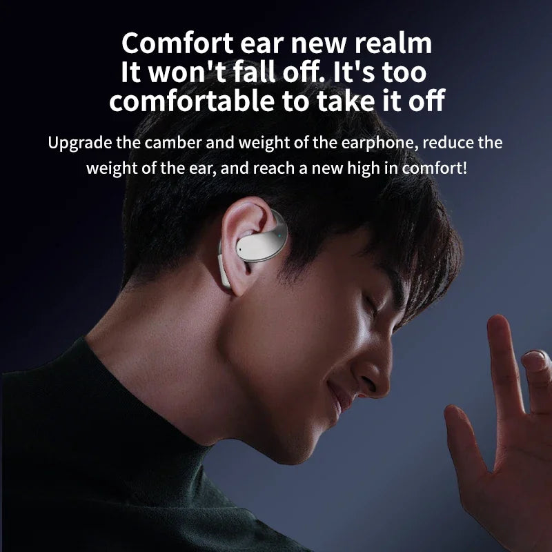 Q39 AI Real-Time Translation Headphones 140 Languages Instant Voice Translator Earbuds Ear Hook Noise Cancelling Headphone