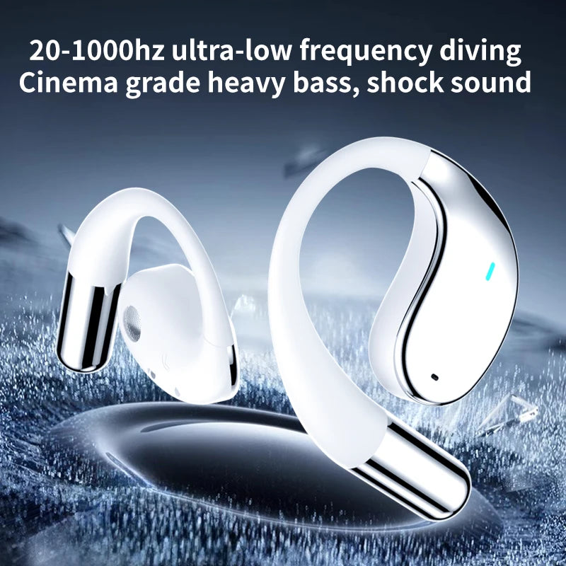 Q39 AI Real-Time Translation Headphones 140 Languages Instant Voice Translator Earbuds Ear Hook Noise Cancelling Headphone